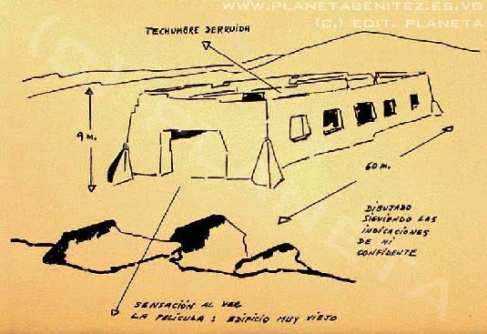 Dibujo del libro "Mis ovnis favoritos", de J.J. Benítez.