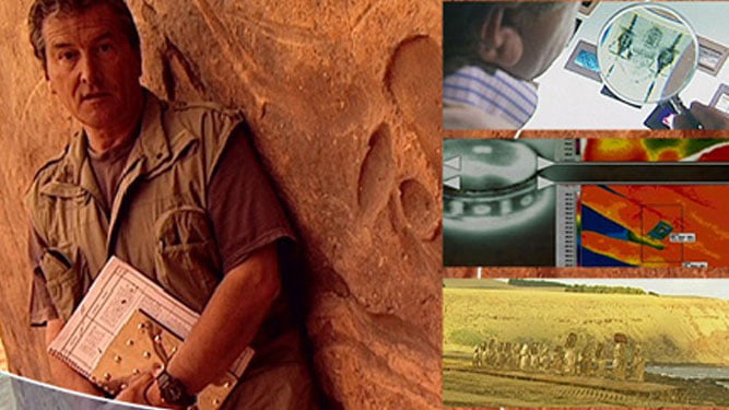 J. J. Benítez en el documental "Planeta Encantado".