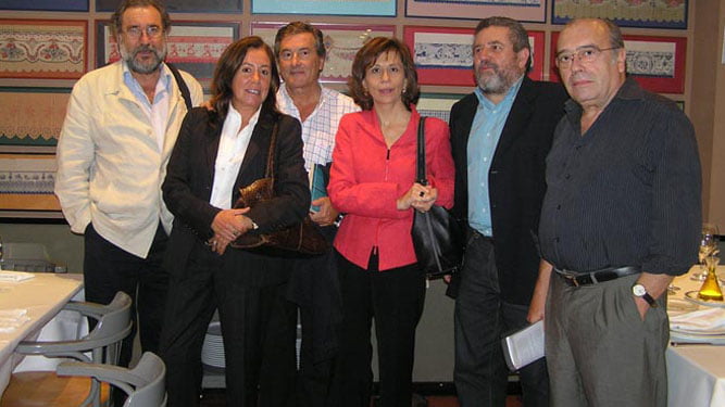 Durante la presentación de "Caballo de Troya 8",