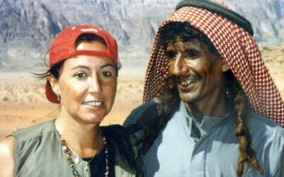 Maquillaje en el Wadi Rum