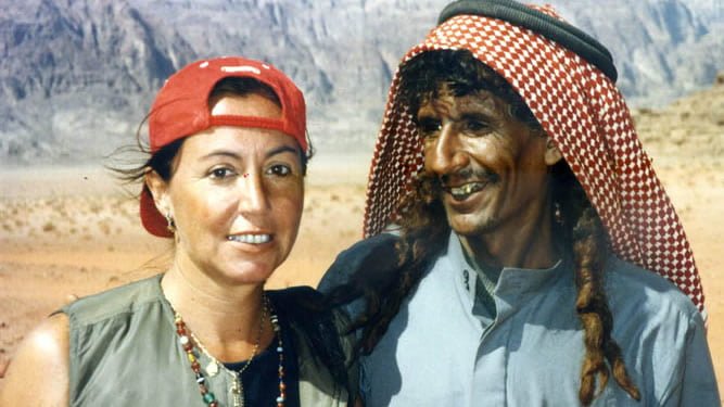Maquillaje en el Wadi Rum