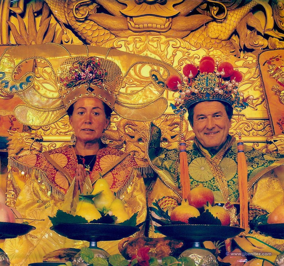 Blanca y Juanjo Benítez.