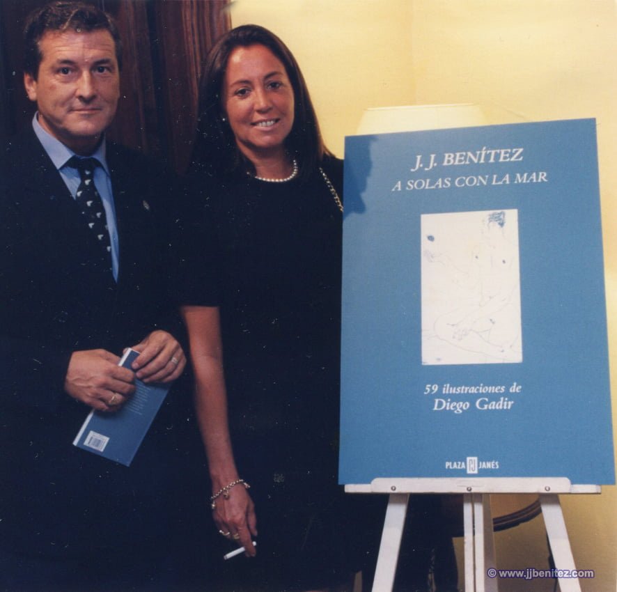 Blanca y Juanjo Benítez.