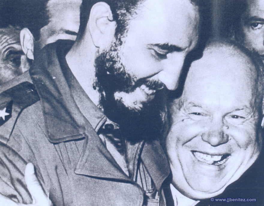 Castro y Nikita Kruschev.