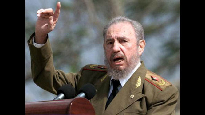 Fidel Castro.
